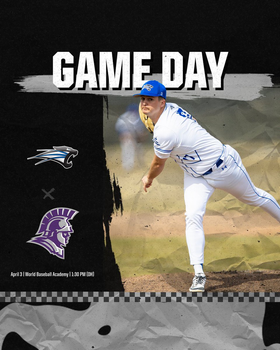 BASE⚾️: The Cougars are at the World Baseball Academy to take on Taylor in a Crossroads League doubleheader this afternoon! 

🆚 : Taylor 
📍 : World Baseball Academy
⏰ : 1:30 &amp; 4:30 PM
📊 : saintfranciscougars.com

#RollCougs🐾