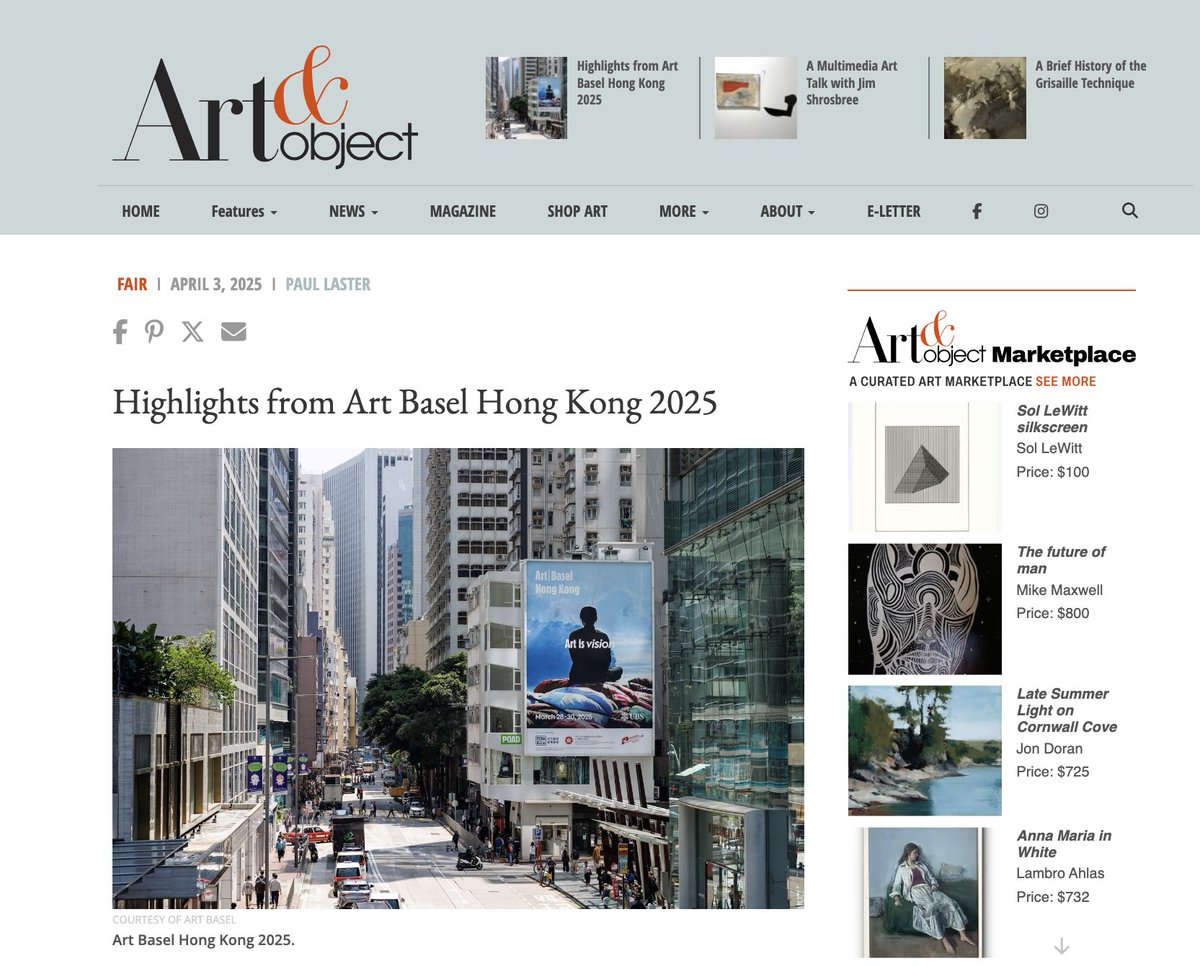 Highlights from Art Basel Hong Kong 2025
artandobject.com/slideshows/hig…