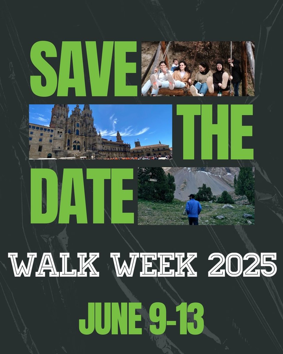 GoCorps's tweet image. Ready to make a global impact from your own neighborhood? Save the Date for Walk Week 2025!  

Join us for a week of prayer walking for God to raise up more Goers to join in His work around the world.

June 9-13

More details coming soon!

#walkandpray
