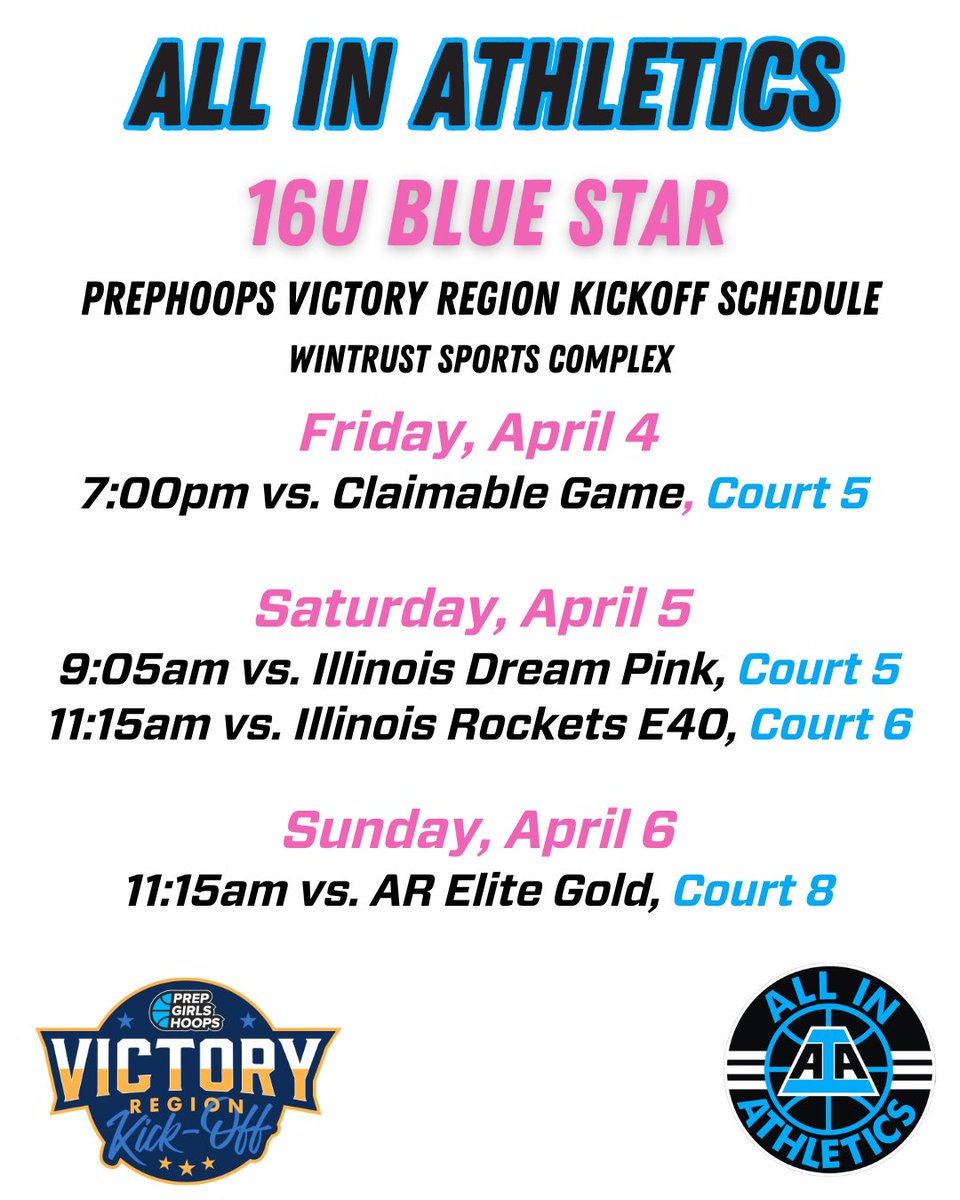 ALL IN Elite Girls 3SSB (@aiaelitegirls) on Twitter photo ALL IN High School Girls are ready to take the court for the first time this season at the <a href="/PrepGirlsHoops/">Prep Girls Hoops š</a> Victory Region Kick-off at the Wintrust Sports Complex and Romeoville Ahtletic Center #ALLINfamily <a href="/aiathletics/">ALL IN Athletics</a> <a href="/PGHIllinois/">Prep Girls Hoops Illinois</a> <a href="/pgh_lisa/">PrepGirlsHoopsLisa</a> <a href="/PGHByron/">Byron Xerxes Livsey</a> ALL IN High School Girls are ready to take the court for the first time this season at the <a href="/PrepGirlsHoops/">Prep Girls Hoops š</a> Victory Region Kick-off at the Wintrust Sports Complex and Romeoville Ahtletic Center #ALLINfamily <a href="/aiathletics/">ALL IN Athletics</a> <a href="/PGHIllinois/">Prep Girls Hoops Illinois</a> <a href="/pgh_lisa/">PrepGirlsHoopsLisa</a> <a href="/PGHByron/">Byron Xerxes Livsey</a>