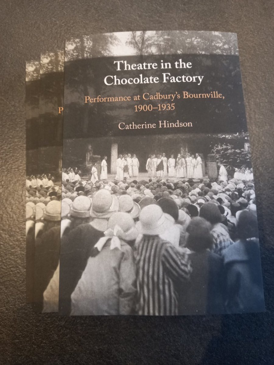 It's paperback day for Theatre in the Chocolate Factory 💕 📙 <a href="/CUP_LitPerform/">Cambridge UP - Literature & Performance</a>