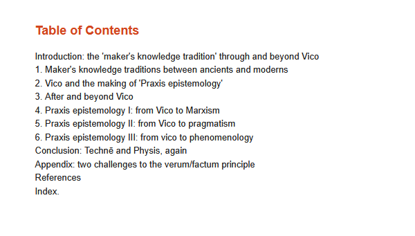dusuncetarihii's tweet photo. Yeni Kitap/New Book:
Esposito, Maurizio. Vico and the Maker’s Knowledge Tradition: Praxis and History. Cambridge: Cambridge University Press, (July) 2025.
#Vico #GiambattistaVico #knowledge #intellectualhistory #historyofideas #historyofknowledge
https://t.co/fEsu7RDcQY https://t.co/SYnX093g0n