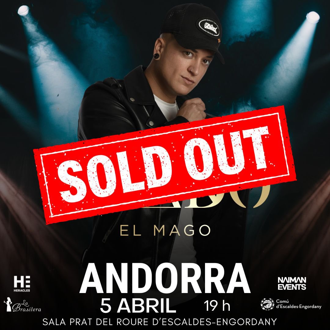 ManelAngrill's tweet photo. SHADO EL MAGO ANDORRA ‼️ SOLD OUT ‼️ #andorra https://t.co/7ivvgeUEFK