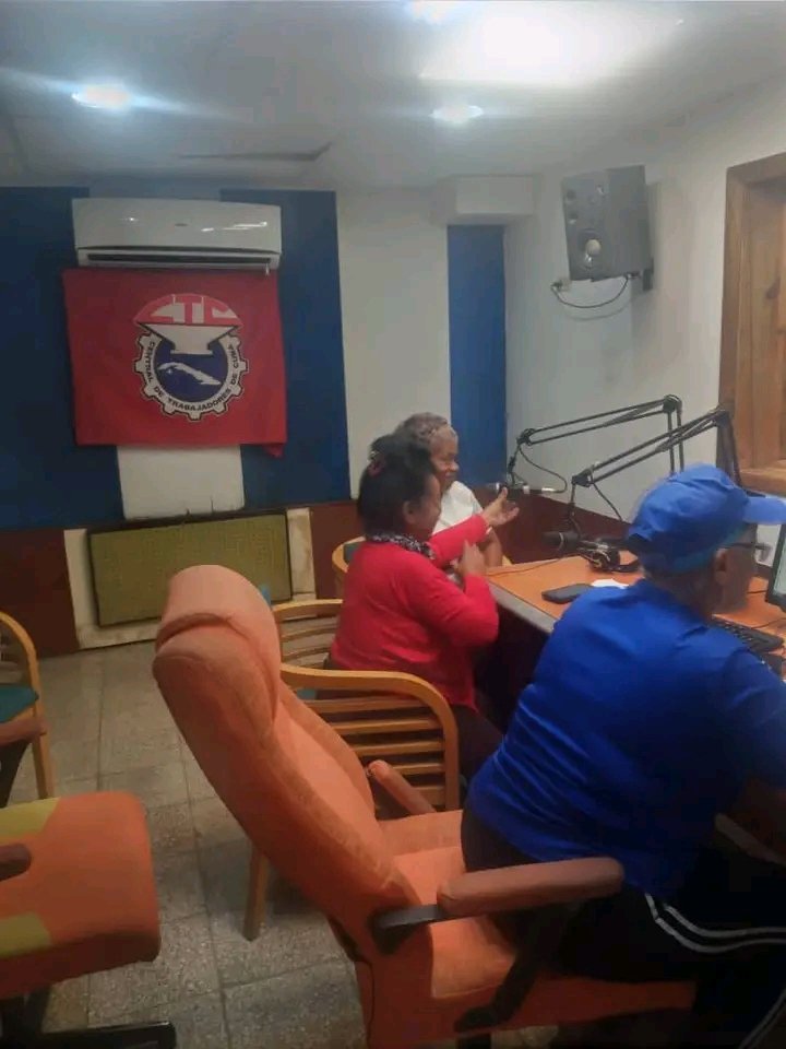 EglisLouit2473's tweet image. #CTCGuantánamo
 Emisora Voz e imagen
#1ro De Mayo #PorCubaJuntosCreamos, los 110 mil trabajadores del alto Oriente Cubano estamos cumpliendo el plan de actividades.
Emisora CMKS Voz e Imagen #1Mayo
#UnidosXCuba
#TrabajadoresProtagonistas
@UlisesGuilarte 
@yoeaberob1 
@CubaCentral