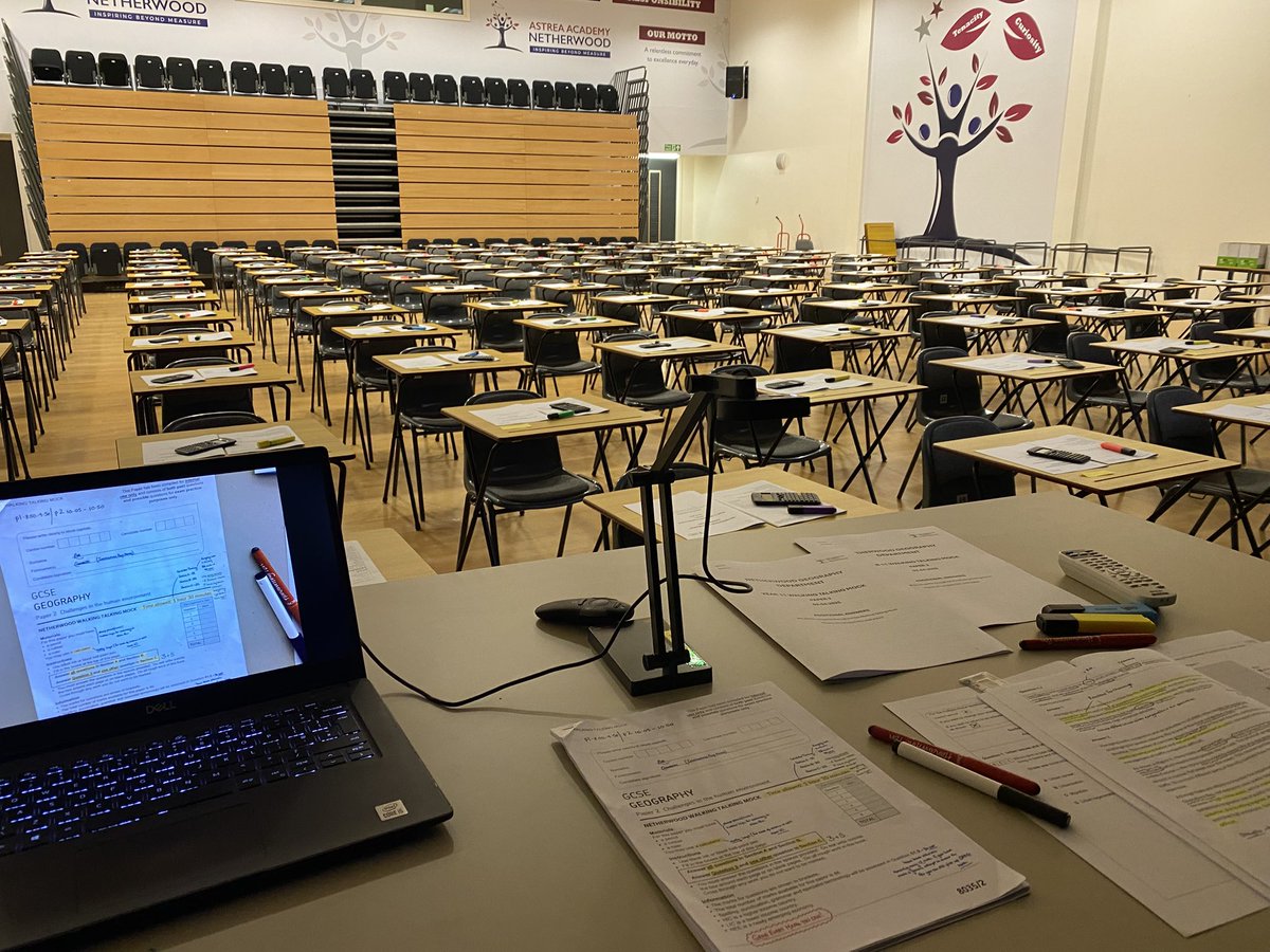 RobGeog's tweet photo. Had the pleasure of running a walking-talking mock with 120 Year 11 students today. I was hugely impressed by their scholarly attitude and focused approach. A real credit to the fab Geog department and staff at  @Netherwood_Acad wishing them every success in their upcoming exams. #GCSEs #geography #geographyteacher @astreaacademies @Rebekah_Ramsden