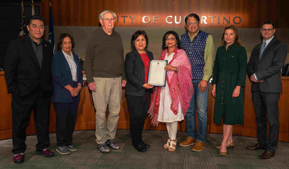 mpakala's tweet photo. City of Cupertino designated April 1 as Odisha Day(Utkal Divas) with Proclamation for years of effort to establish sister city relationship between Cupertino and Bhubaneswar. 
@KVSinghDeo1  @PravatiPOdisha  @suryabanshibjp  @MayorofBBSR  @CityofCupertino  @reenapatnaikrao https://t.co/NR88MWs9v5