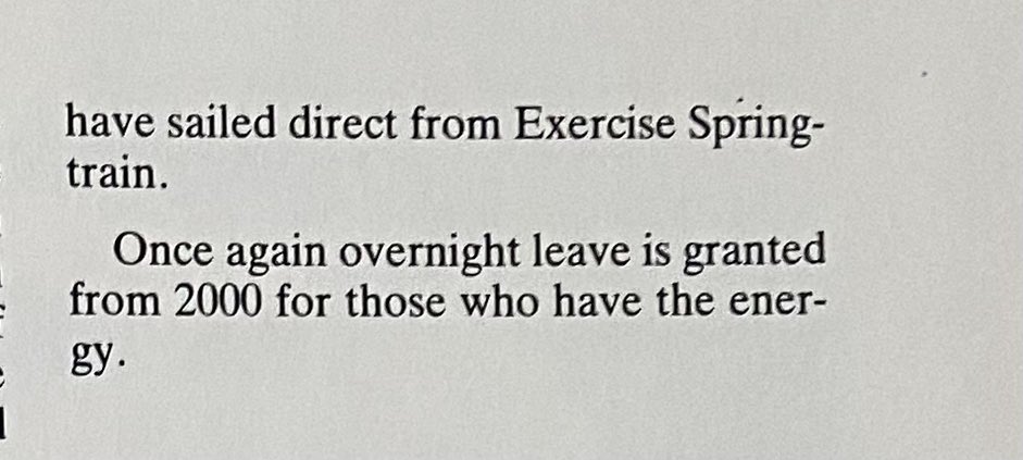 HMS Invincible War Diary - Saturday 3 April 1982