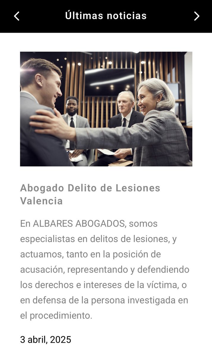 Sobreseimiento provisional y archivo de las actuaciones, en un procedimiento contra nuestro cliente por un supuesto delito de lesiones imprudentes.

albaresabogadosmanises.es/abogado-delito…

#abogados #abogadopenalista #derechopenal #criminallawyer #abogadosvalencia #manises #madrid