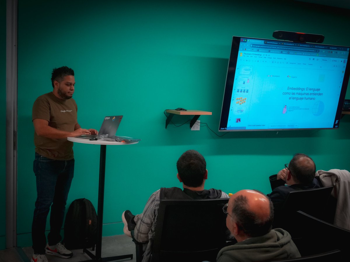 jggomezt's tweet image. I have shared and talked about embeddings, how these work, and multiple use cases related to this concept

Thanks for this opportunity @pythonmexico 

#embeddings #python #ML #LLM