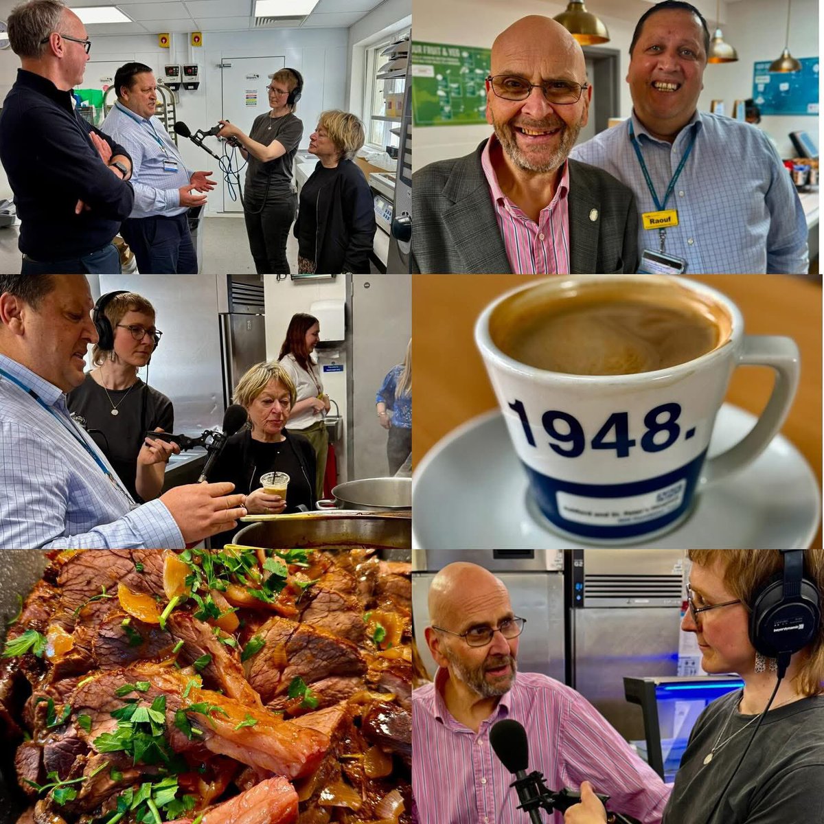 Andy Jones FIOH, MA & Hon doc🌈💙 #ItsnoStigma (@mynameisandyj) on Twitter photo We were interviewed for an upcoming radio programme where we will be telling the story of enduring success and how hospital food is being transformed in the #NHS for both patients and staff. #hospital #food #success <a href="/SheilaDillon/">Sheila Dillon</a> We were interviewed for an upcoming radio programme where we will be telling the story of enduring success and how hospital food is being transformed in the #NHS for both patients and staff. #hospital #food #success <a href="/SheilaDillon/">Sheila Dillon</a>