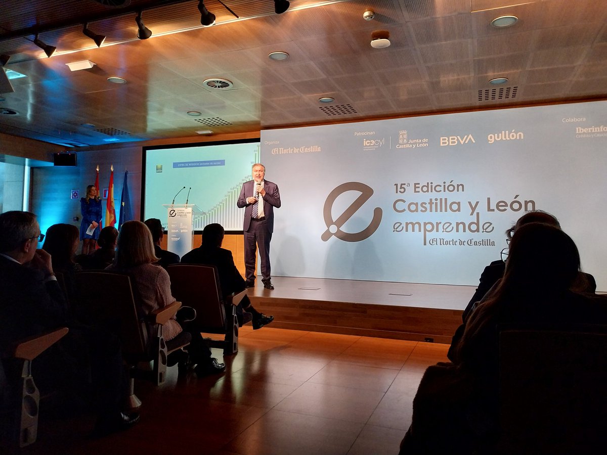 penchoha's tweet image. Un placer escuchar la historia de @Gullon_esp a través del testimonio de Juan Miguel Martínez Gabaldón, su Consejero Delegado. En la 15 edición de #CastillayLeonEmprende organizada por @nortecastilla y un lujo para @AENOR Castilla y León tenerles como clientes