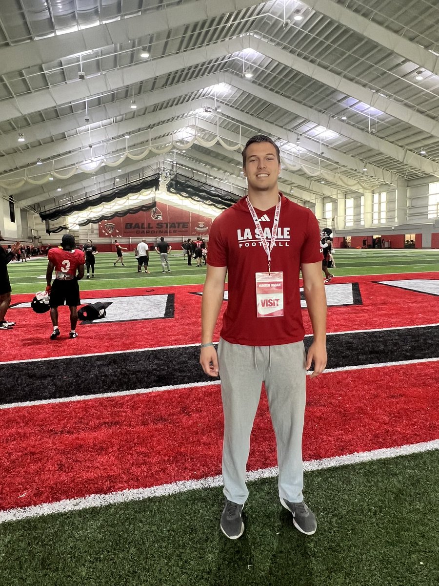 Great day visiting Ball State for a practice! <a href="/CoachChase_BSU/">Sean Chase</a> <a href="/PatQBtrainer/">Pat McLaughlin</a>
