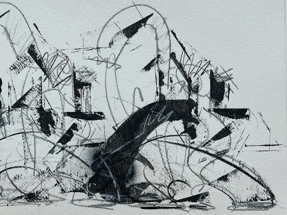 TakuSpeFAD's tweet photo. MOVEMAN , 2024
acrylic spray, and pencil on paper
H39 Γ W46.5cm
Group Exhibition: BEYOND BORDERS
@oti.official Hong Kong
π Location:
G/F, 52 Wyndham Street, Central, Hong Kong
#takuobata #takuobatadrawing #OTI #BeyondBorders #OTIHongKong #ContemporaryArt #overtheinfluence https://t.co/TLtRlI95Bd