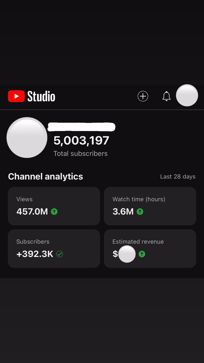 5M subs today!