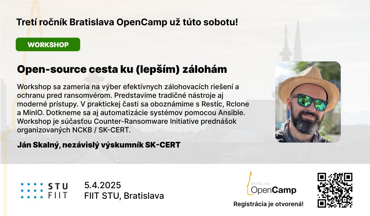 Bratislava OpenCamp tweet media