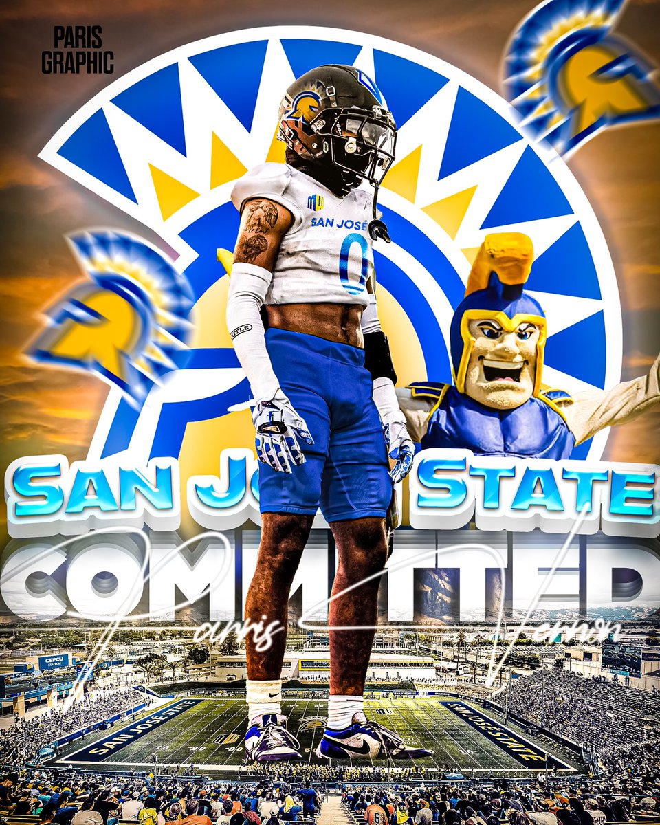 Congratulations to 3⭐️ Mount Miguel WR Parris Vernon on his commitment to San Jose State. Career numbers at Mount Miguel are impressive (17 games) 86 catches 1,399 yds 14 receiving TD 
22 carries  213 yds 9 rushing TD 
1,612 all purpose yards 24 total TD. San Jose got a baller!