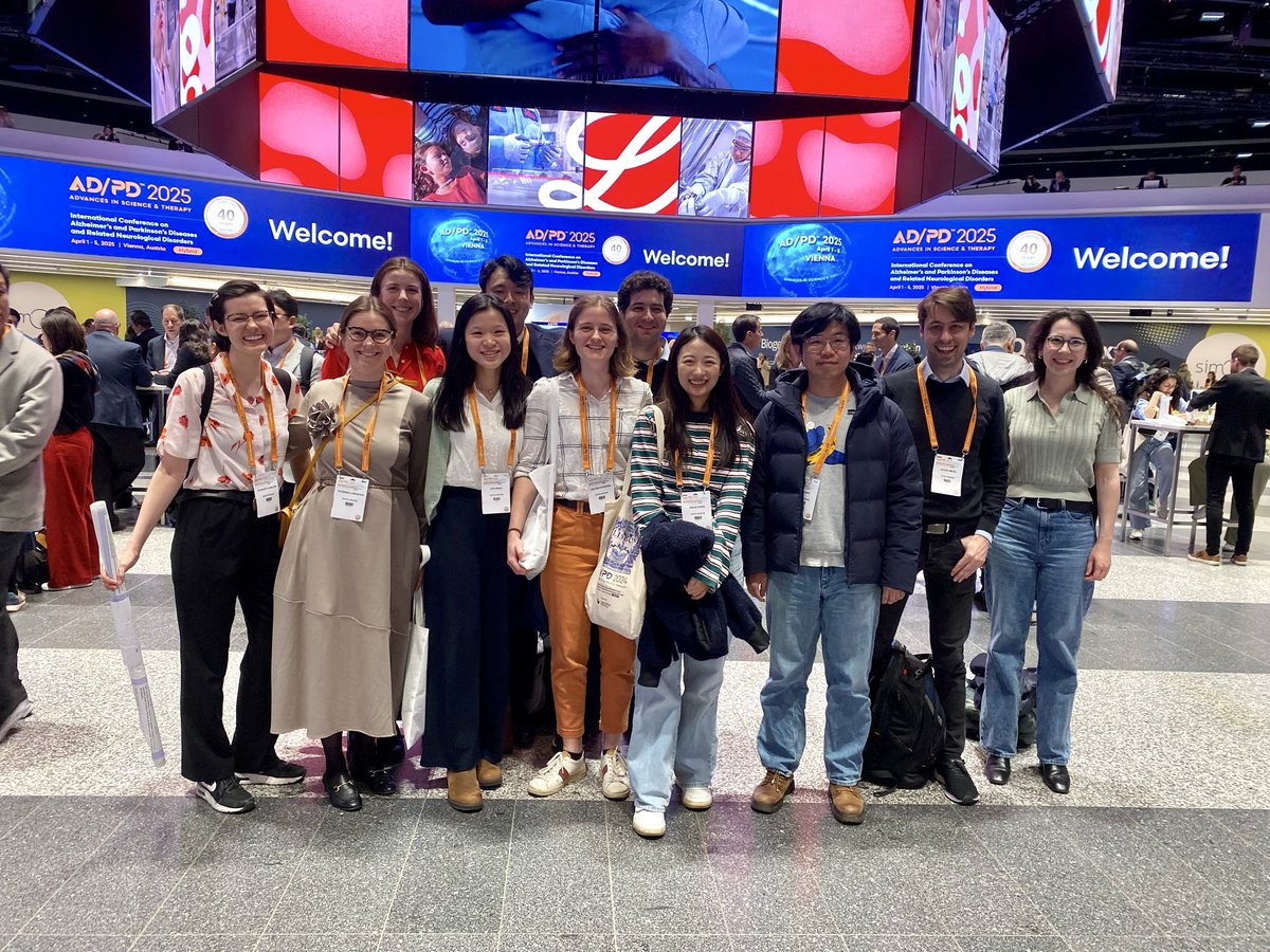 Elizabeth āLizzieā English (@e_a_english) on Twitter photo <a href="/KlenermanLab/">KlenermanLab</a> out in force <a href="/adpdnet/">AD/PD - Advances in Science & Therapy</a> #ADPD2025 š¦š¹
Look out for talks from Beatrix & Dorothea tomorrow š <a href="/KlenermanLab/">KlenermanLab</a> out in force <a href="/adpdnet/">AD/PD - Advances in Science & Therapy</a> #ADPD2025 š¦š¹
Look out for talks from Beatrix & Dorothea tomorrow š