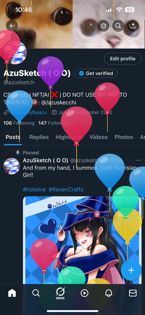 BALLOONS WOOOOOO