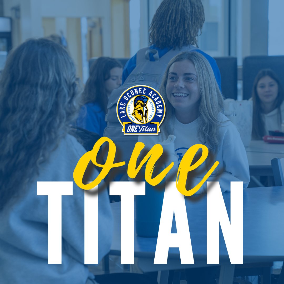 LOASchool's tweet image. At Lake Oconee Academy, we embody the spirit of 'One Titan.' Together, we stand as one, fostering a supportive environment where every student is seen, heard, and empowered. 💙
#charterschool #onetitan