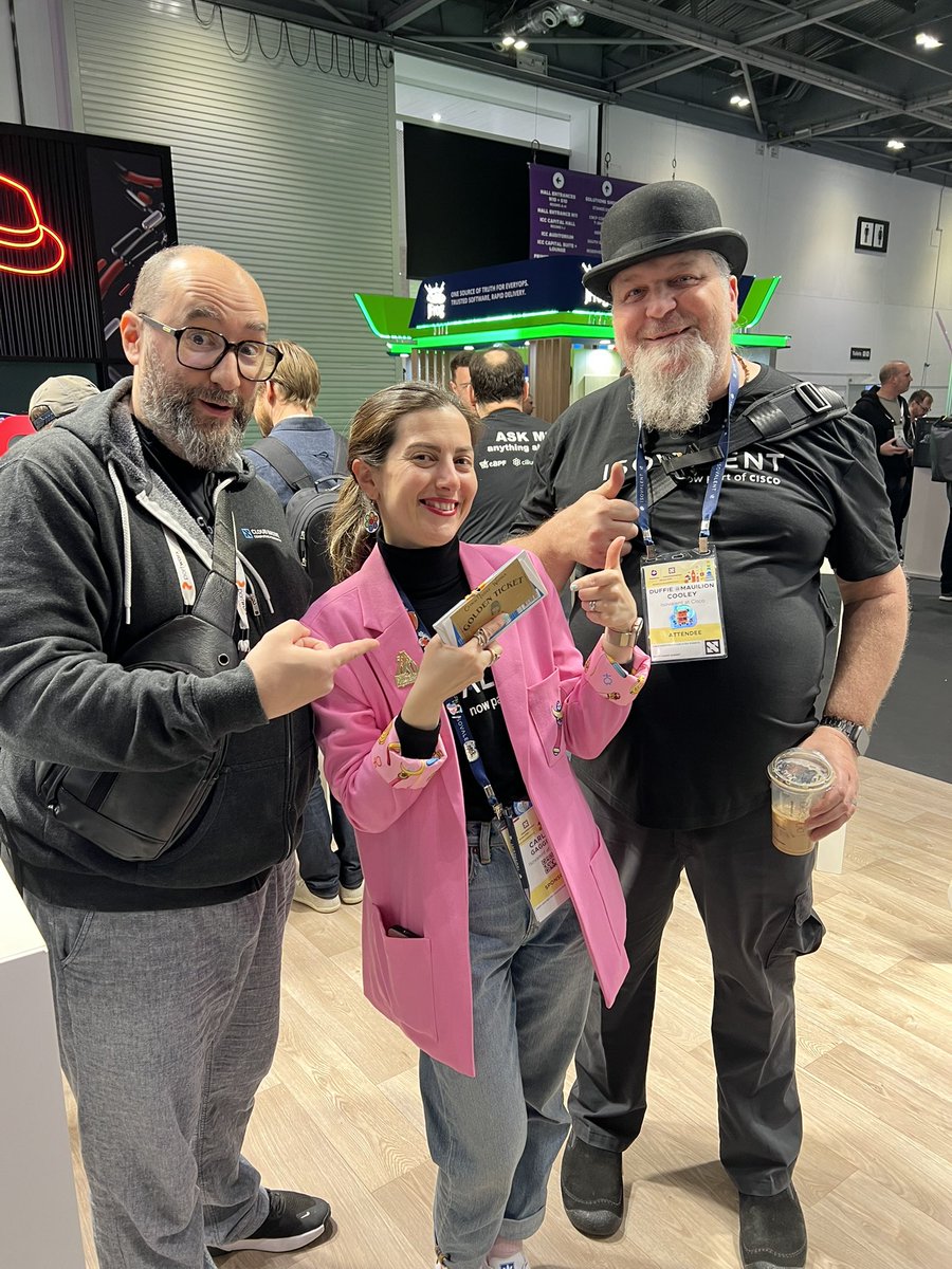 Nuno do Carmo (@nunixtech) on Twitter photo And on her birthday, the odds were in her favor 🍀
She won a golden ticket 🎫
<a href="/mauilion/">Duffie Cooley</a> was the impartial witness for this round, so you know it’s not rigged 😎
The happy birthday Carla Corsair 🏴☠️ And on her birthday, the odds were in her favor 🍀
She won a golden ticket 🎫
<a href="/mauilion/">Duffie Cooley</a> was the impartial witness for this round, so you know it’s not rigged 😎
The happy birthday Carla Corsair 🏴☠️