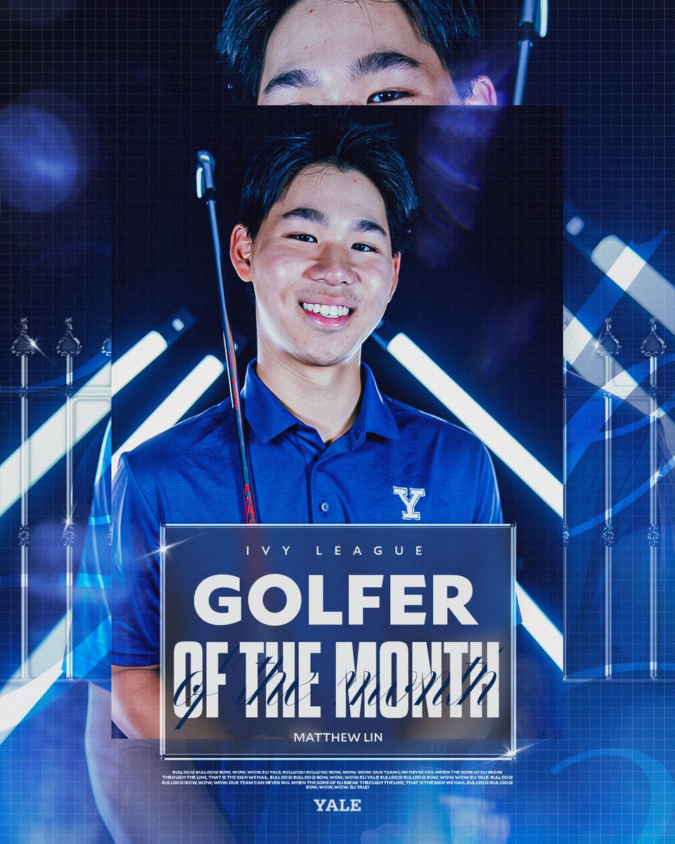 📰 Lin Named Ivy League Golfer of the Month

🔗 t.ly/blZpP | #ThisIsYale