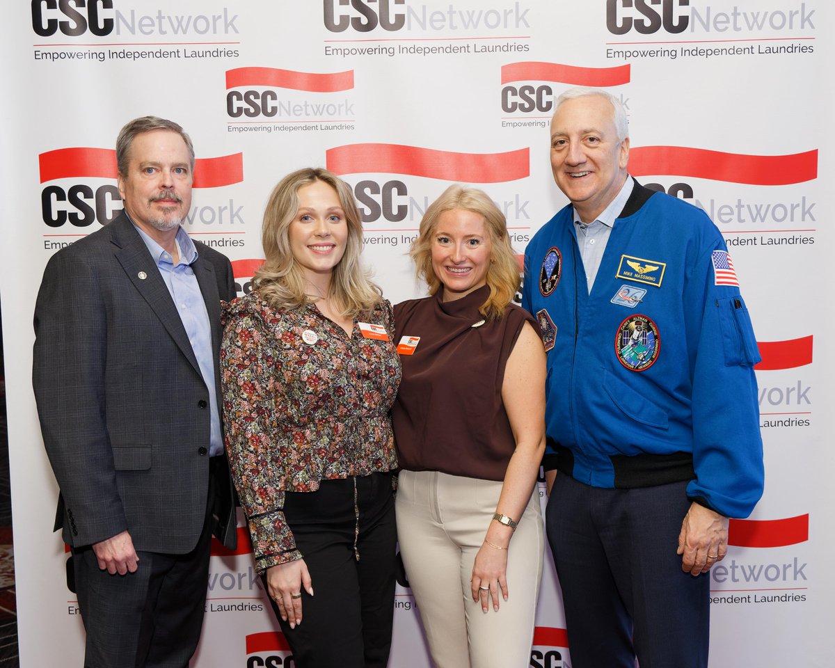 Mike Massimino (@astro_mike) on Twitter photo It was a pleasure delivering the keynote at the 2025 CSC Network Annual Convention in Las Vegas. I enjoyed meeting and speaking to this dedicated group of industrial laundry operators and suppliers, thanks for having me!
<a href="/networkcsc/">CSCNetwork</a> <a href="/UTASpeakers/">UTA Speakers</a> It was a pleasure delivering the keynote at the 2025 CSC Network Annual Convention in Las Vegas. I enjoyed meeting and speaking to this dedicated group of industrial laundry operators and suppliers, thanks for having me!
<a href="/networkcsc/">CSCNetwork</a> <a href="/UTASpeakers/">UTA Speakers</a>