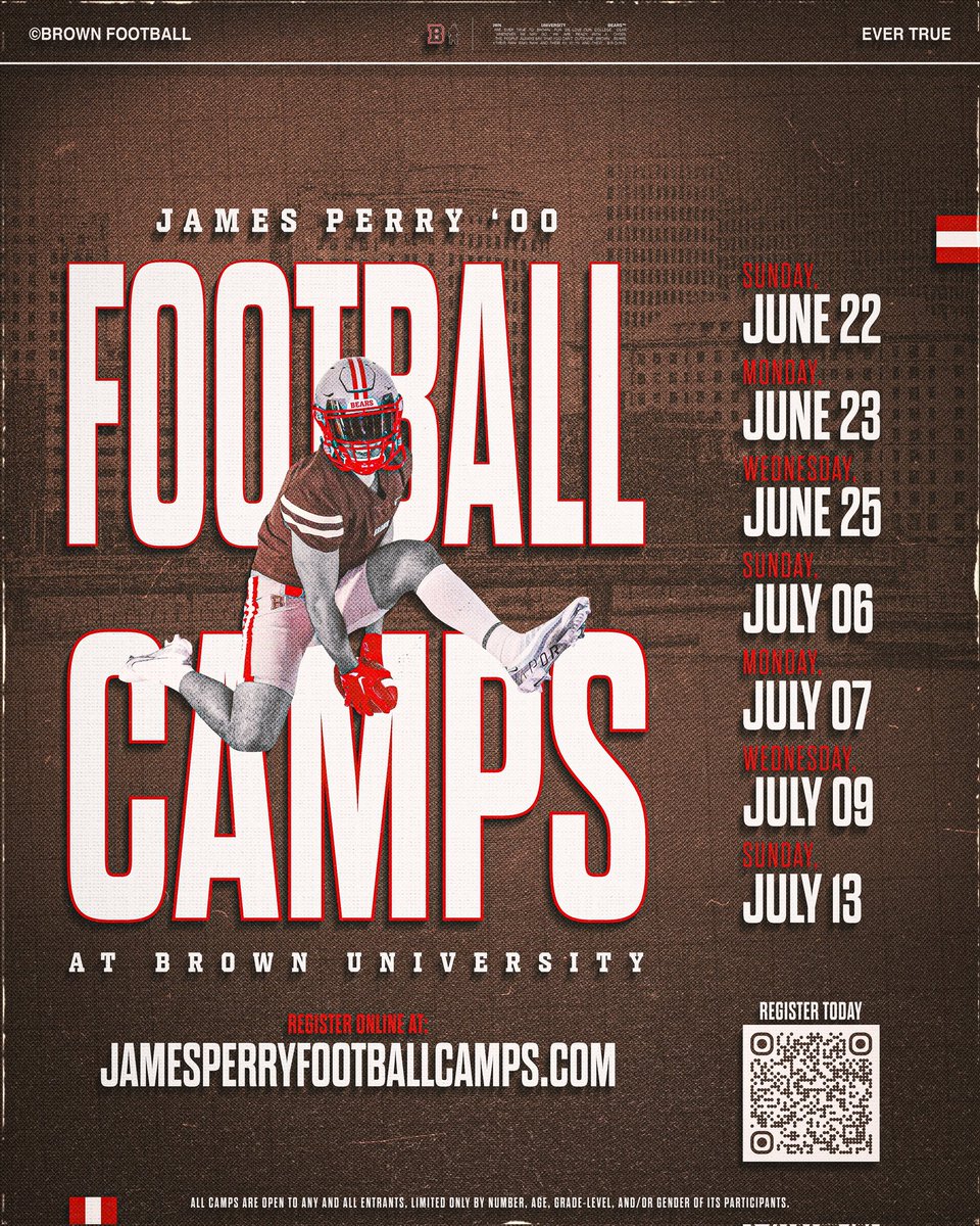 Jared Vanderburg (@vanderbur8jared) on Twitter photo Thank you <a href="/EvanSiegel/">Evan Siegel</a> for the txt and invite to camp with <a href="/BrownU_Football/">Brown Bears Football</a> this summer. #EverTrue
<a href="/BrownHCPerry/">James Perry '00</a> <a href="/CoachEMorrissey/">Eddy Morrissey</a> <a href="/coach_jonke/">Mitchell Jonke</a> <a href="/CoachZacQuinlan/">Zac Quinlan</a> <a href="/FarmersvilleAth/">Farmersville ISD Athletics</a> <a href="/CoachNavaja/">Coach Andrew Navaja</a> <a href="/CoachChav/">Coach Eric Chavez</a> <a href="/BSublet/">BSUB</a> <a href="/BlueChipOL/">Blue Chip Athletics,LLC.</a> <a href="/JimTurner_OL/">Jim Turner / JT’S O-LINE LLC</a> <a href="/PrepRedzoneTX/">Prep Redzone Texas</a> <a href="/LoneStarPrepsTX/">LoneStarPreps.com</a> <a href="/Marchen44/">On Da Marc Sports🏈</a> Thank you <a href="/EvanSiegel/">Evan Siegel</a> for the txt and invite to camp with <a href="/BrownU_Football/">Brown Bears Football</a> this summer. #EverTrue
<a href="/BrownHCPerry/">James Perry '00</a> <a href="/CoachEMorrissey/">Eddy Morrissey</a> <a href="/coach_jonke/">Mitchell Jonke</a> <a href="/CoachZacQuinlan/">Zac Quinlan</a> <a href="/FarmersvilleAth/">Farmersville ISD Athletics</a> <a href="/CoachNavaja/">Coach Andrew Navaja</a> <a href="/CoachChav/">Coach Eric Chavez</a> <a href="/BSublet/">BSUB</a> <a href="/BlueChipOL/">Blue Chip Athletics,LLC.</a> <a href="/JimTurner_OL/">Jim Turner / JT’S O-LINE LLC</a> <a href="/PrepRedzoneTX/">Prep Redzone Texas</a> <a href="/LoneStarPrepsTX/">LoneStarPreps.com</a> <a href="/Marchen44/">On Da Marc Sports🏈</a>