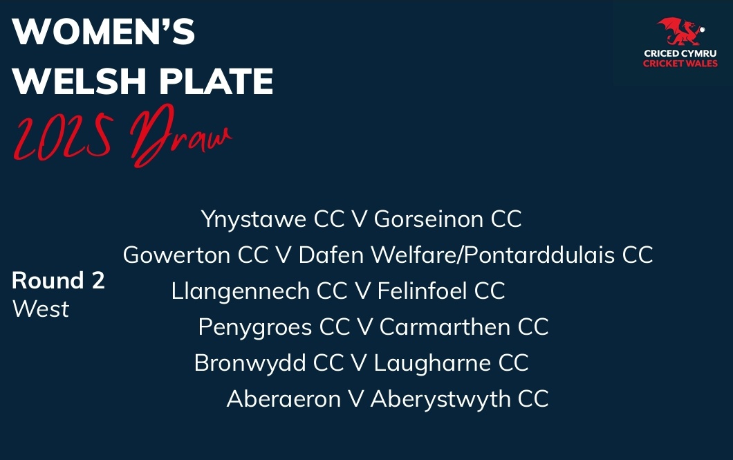 CarmarthenWands's tweet photo. Our Women's team have been draw away to @GroesPhoenixCC in the @CricketWales Womens Welsh Cup Plate Competition https://t.co/YahTH07CE5