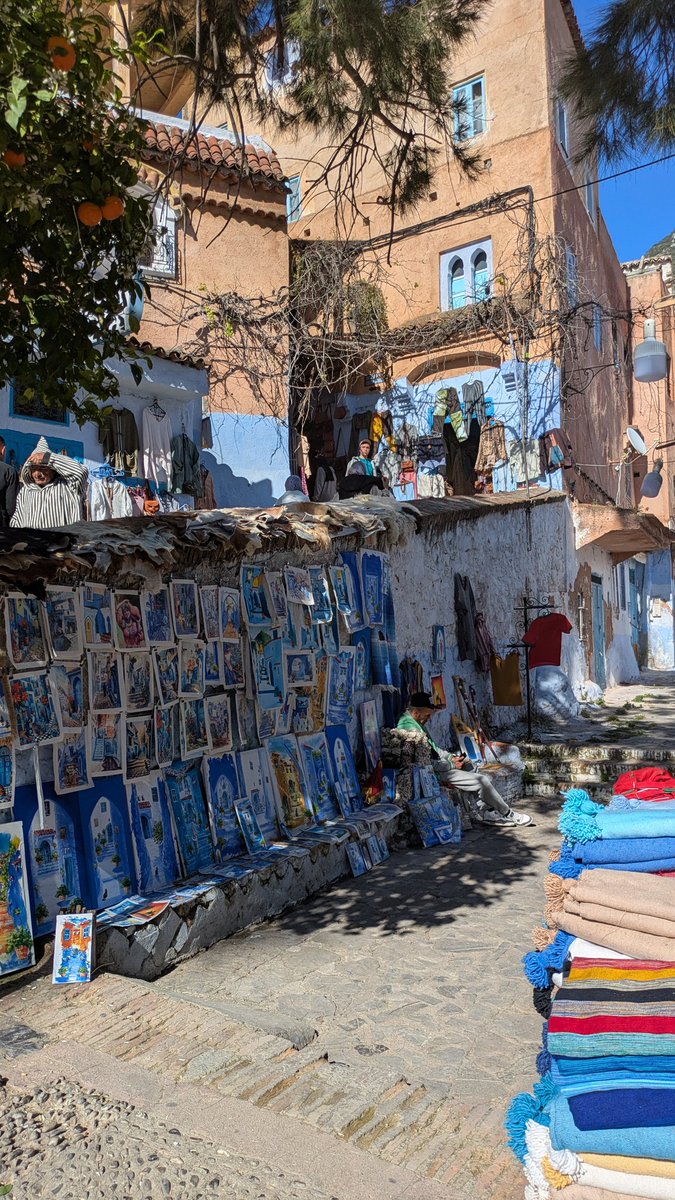 BUperc's tweet image. モロッコ最高です。猫おるし。
シャウエンに来た途端に日本に帰りたくなくなった。もう大満足。

死ぬまでに行きたい青い街、満喫中。