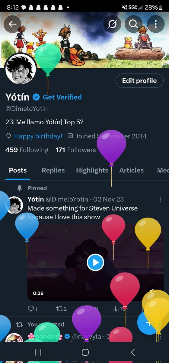 DimeloYotin's tweet image. So this happened