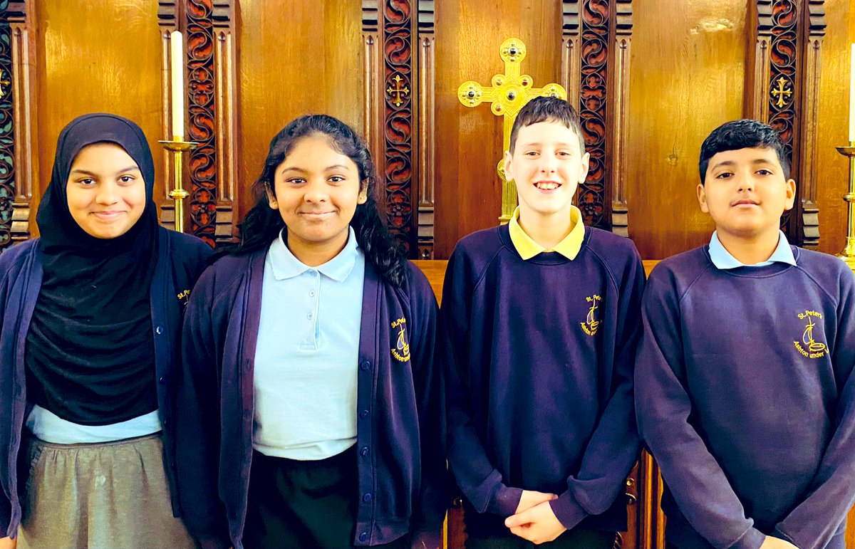 Wonderful to come together  in Church for our Easter Service led by our National Younger Leaders. Huge thank you to our families, staff, govs, <a href="/Revd_Paul_Monk/">Paul Monk</a> and all of our amazing classes who performed ✝️ #Lent #Easter <a href="/DioManchester/">Diocese of Manchester</a>