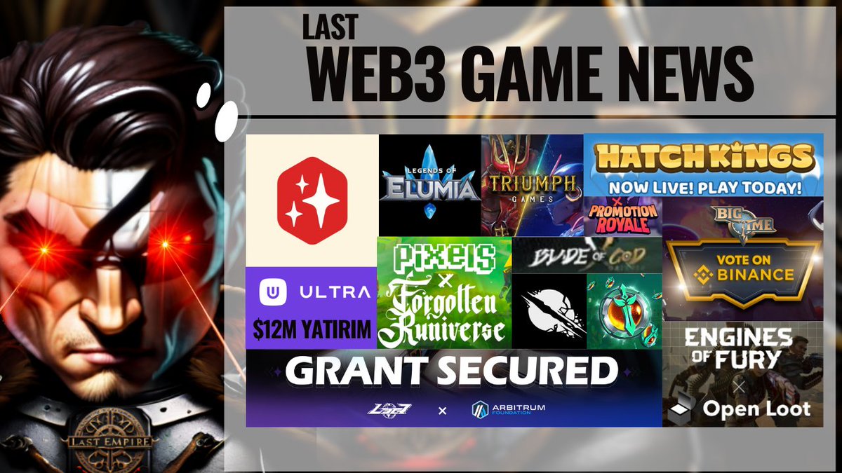 LAST WEB3 GAME NEWS  🎮 

Web3 oyun sektörü öldü mü? Güncel gelişmeleri merak ediyorsan...    

Web3 oyun dünyasındaki önemli haberleri ve gelişmeleri bülten formatında paylaşmaya devam ediyorum!    

Bu tür içeriklerin devamını görmek ister misiniz? Yorumlarda belirtin!

1-