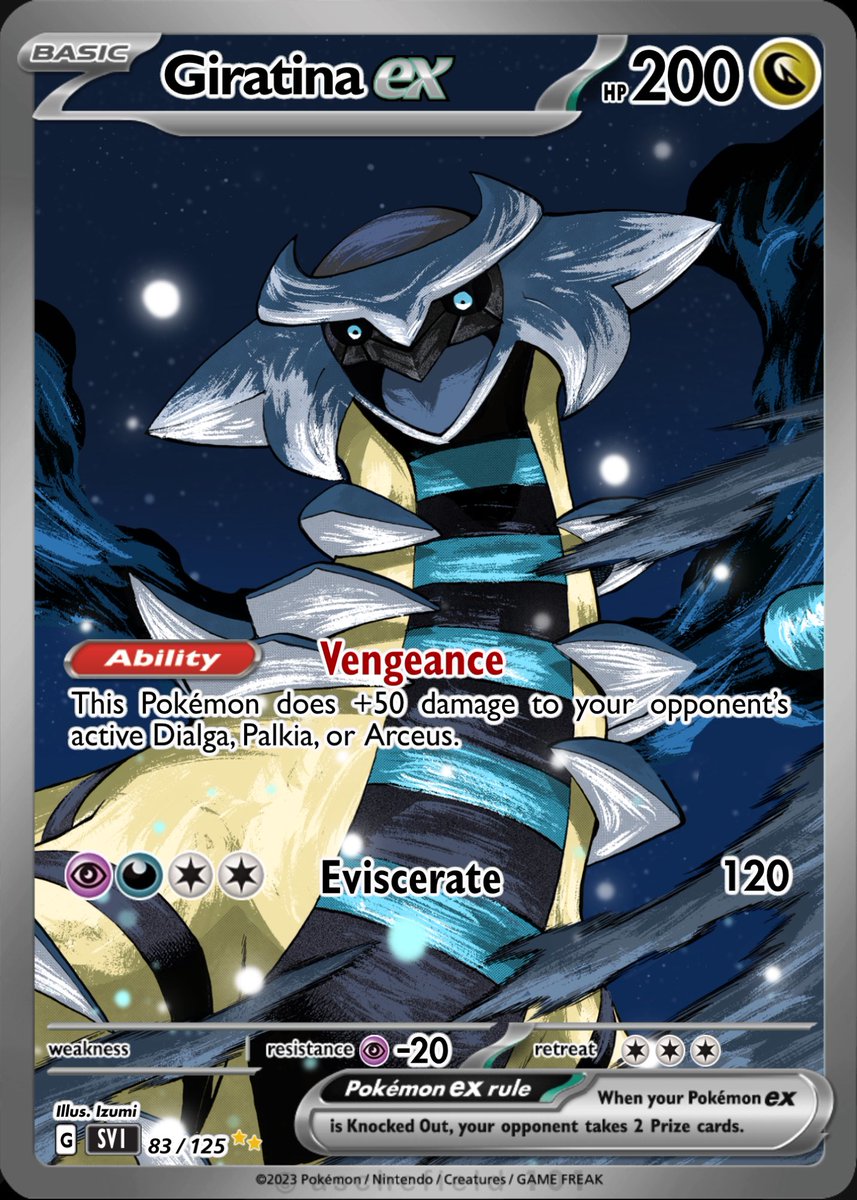 pokemon mega card collection Giratina Prism Star main image 1