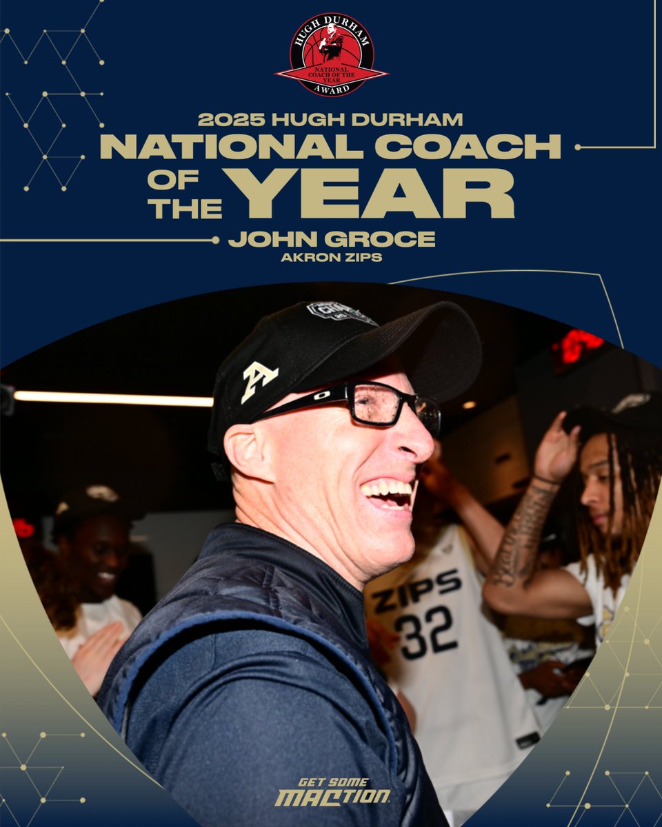 MACtion (@macsports) on Twitter photo Well-Deserved 🦘
Congratulations to the 2025 <a href="/collegeinsider/">College Insider Inc.</a> Hugh Durham National Coach of the Year: Akron's John Groce! 🙌
<a href="/ZipsMBB/">Akron Zips MBB</a> | #MACtion Well-Deserved 🦘
Congratulations to the 2025 <a href="/collegeinsider/">College Insider Inc.</a> Hugh Durham National Coach of the Year: Akron's John Groce! 🙌
<a href="/ZipsMBB/">Akron Zips MBB</a> | #MACtion