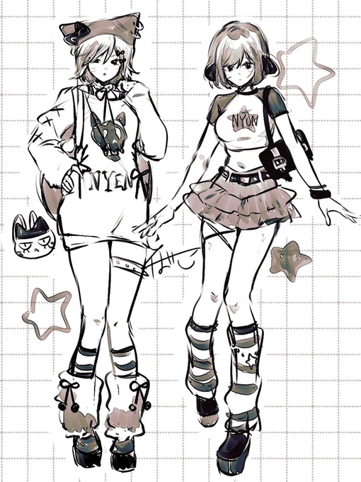 女体描く練習🎀趣味全開 