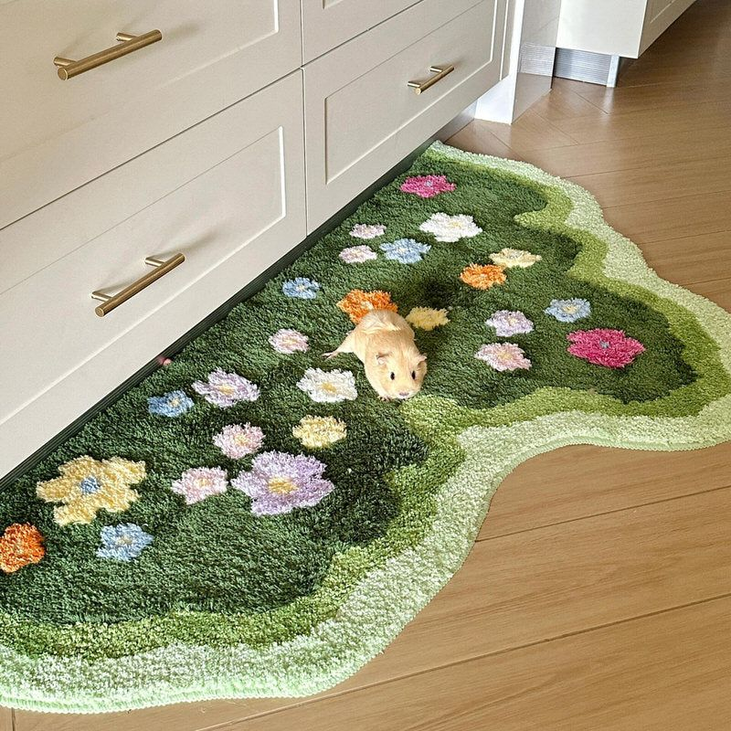 his little garden rug