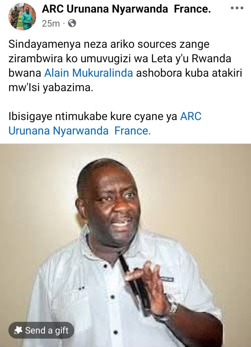KekiusMaximumx's tweet photo. Le porte parole du Rwanda @alainmukurarinda est assassiné aujourd'hui  le 03 Mars 2025 @marlonluzayamo_ @Nyamuhombeza @jpturayishimye @AimGrgoire2 @michombero https://t.co/EUH4vGfOh0