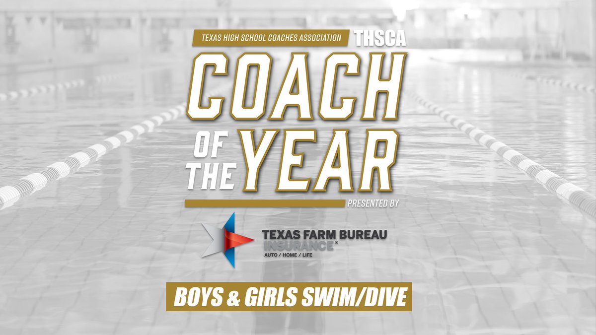 Congratulations to the recipients of the THSCA Boys &amp; Girls Swim/Dive Regional Head Coach of the Year awards and Regional Assistant Coach of the Year awards presented by @texasfarmbureau!🏊‍♂️ ⭐️ 🏊‍♀️ #THSCACOTY

Find the complete list of honorees on our website➡️