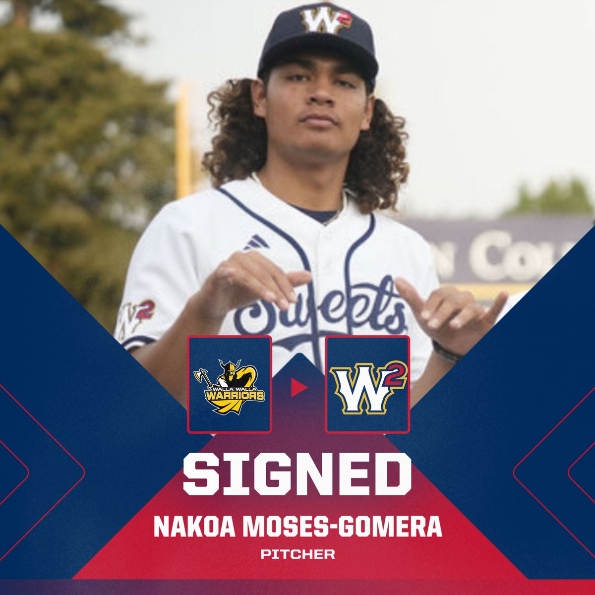 <a href="/cmars2005/">Conner Marshall</a> <a href="/nakoamogo2024/">Nakoa Moses-Gomera</a> is ready to go and strike batters out all season long for the Sweets. Welcome to the Sweets Nakoa!