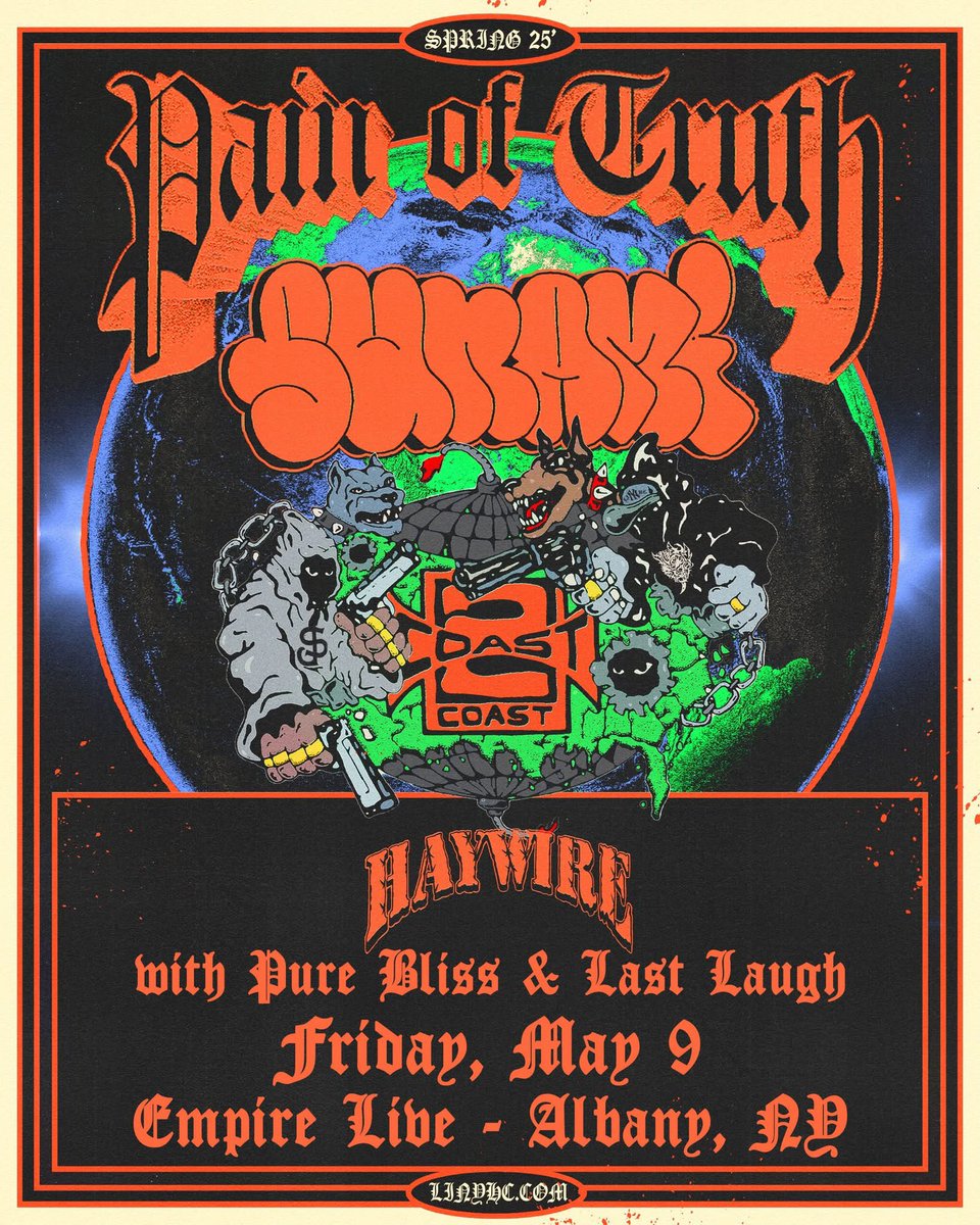 Playing a big one in Albany next month. I will be moshing