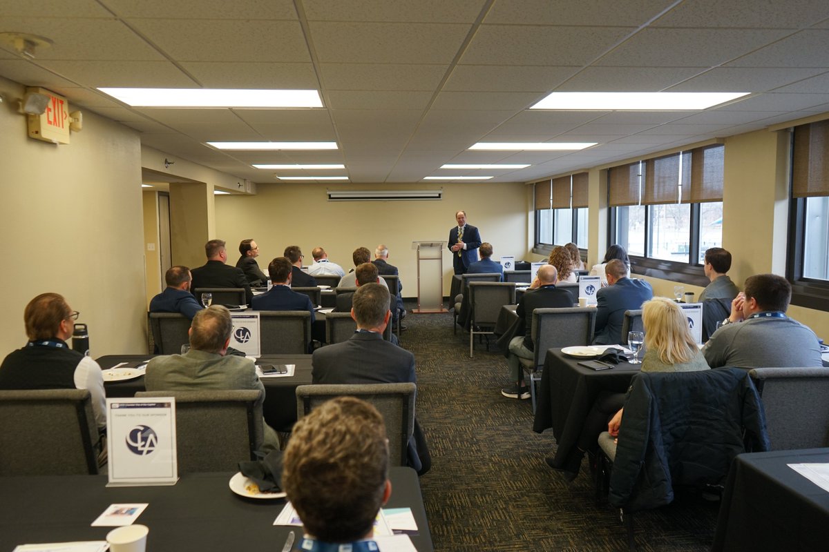 Wrapping up 2025 Chamber Day at the Capitol programming with a meeting of the Minnesota Manufacturers’ Council. Thank you to <a href="/MNRevenue/">Minnesota Revenue</a> Commissioner Paul Marquart for speaking to our group! 

And to <a href="/CLAconnect/">CLA (CliftonLarsonAllen)</a> for their sponsorship of the Manufacturers' Council!