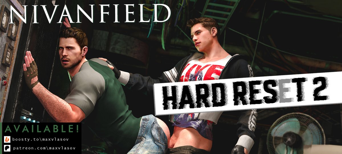 HARD RES(E)T 2
Spicy teaser of this set🤪
Piers satisfies the Captain's hole hunger👀
And seems Captain enjoy it!😏
Available on Boosty and Patreon! [links in bio]
(NSFW)
#Nivanfiled
#PiersNivans
#ChrisRedfield