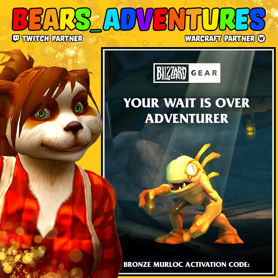 I've got a spare Bronze Murloc Battle Pet (Thrrrdgl) to give away which you get with a purchase from Blizzard Gear Store 🥳 Pssst they have a sale on!

To Enter:
✅ Follow  ❤️ Like  🔁 Repost
💬 Tell me your fave Pet
⏰ Winner drawn 12/04/25

#Warcraft #WorldofWarcraft #Giveaway