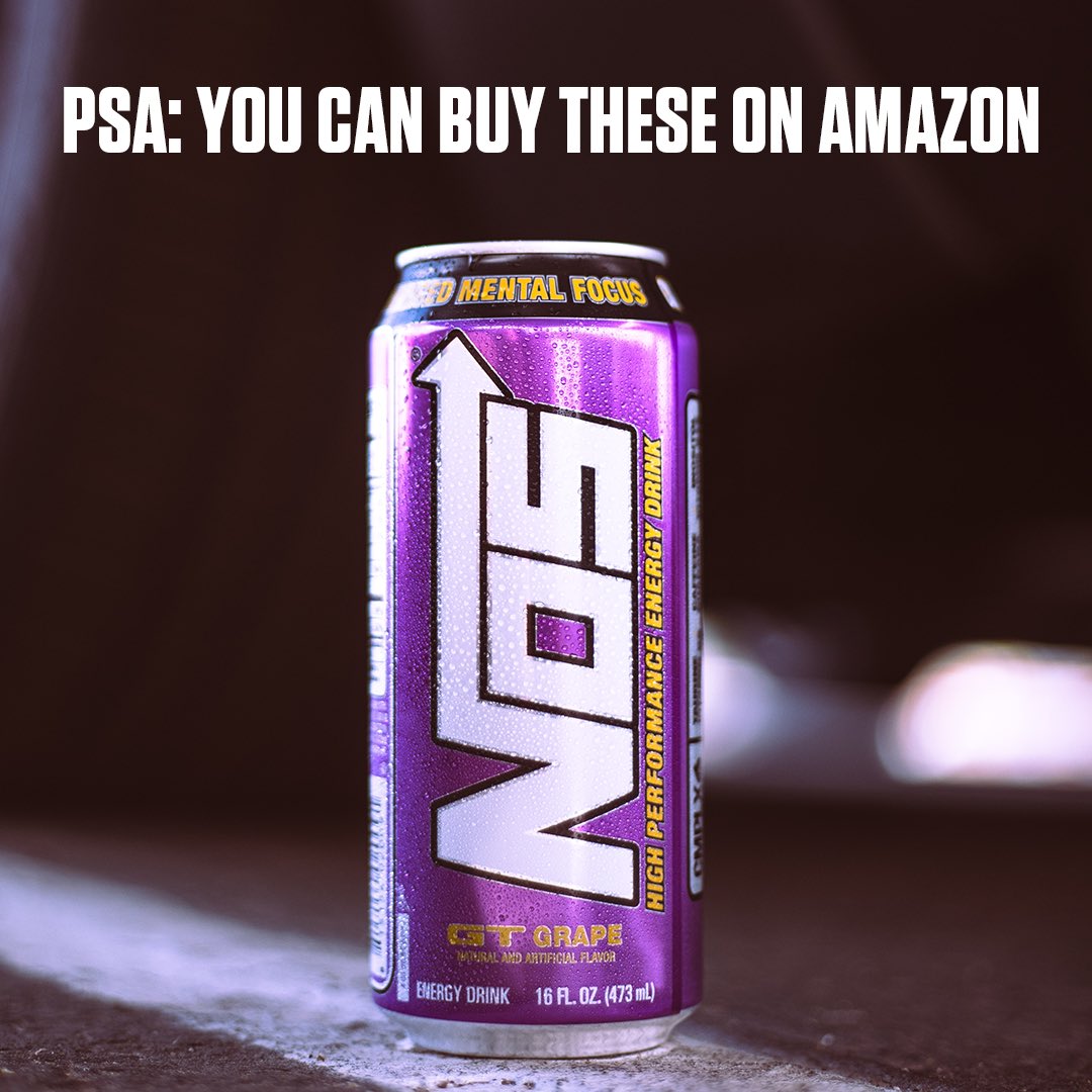 The more you know.

Hit the linkinbio to order yours today.

#NOSEnergy // #GetAfterIt // #amazon