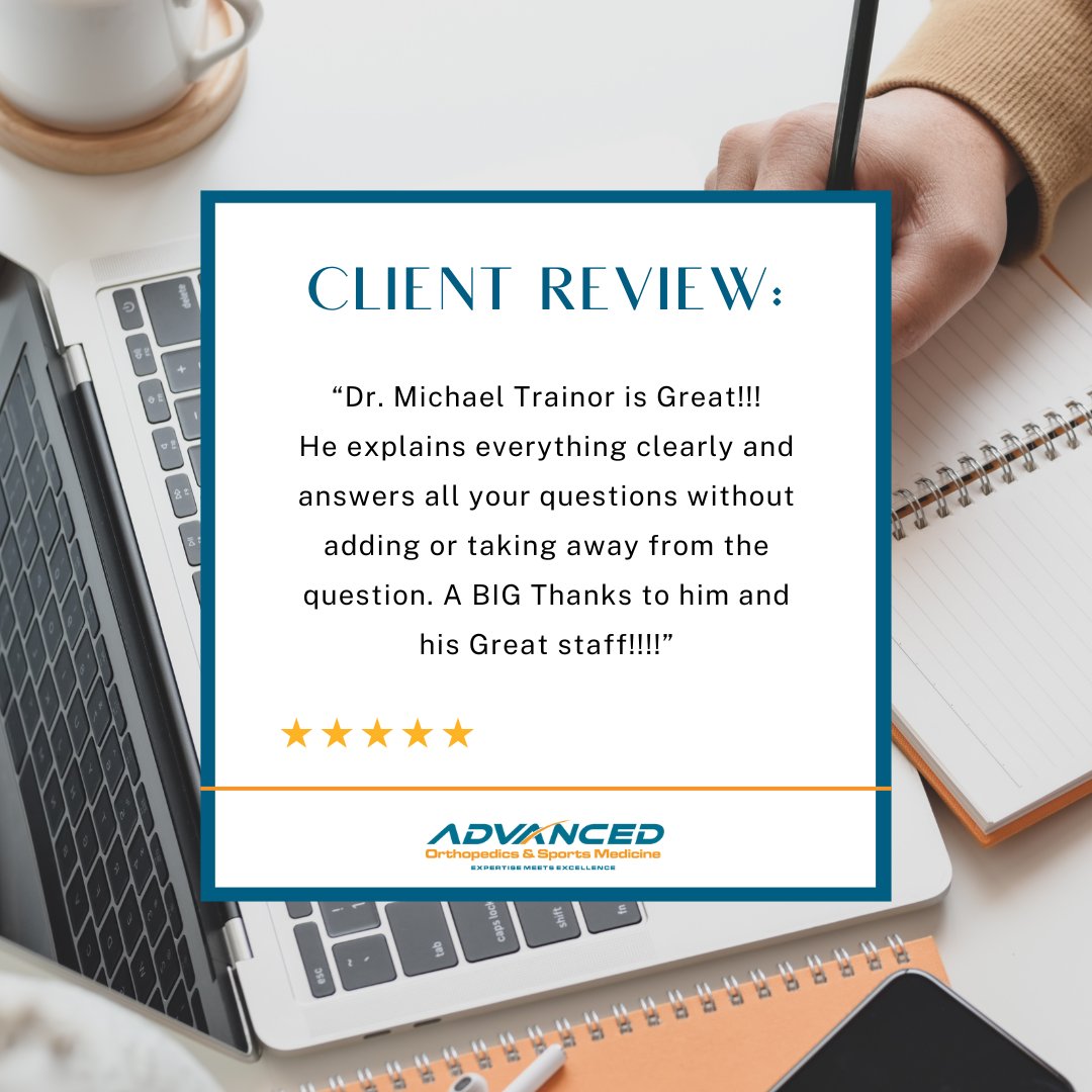 AdvancedOrthoLV's tweet image. 🌟 Thank You for the Great Review!

We’re thrilled to hear you had a positive experience! 

📞 702.740.5327 🔗 AOSMLV.com

#AOSM #LasVegas #ThankYou #PatientAppreciation #WeLoveOurPatients #AdvancedOrthopedics