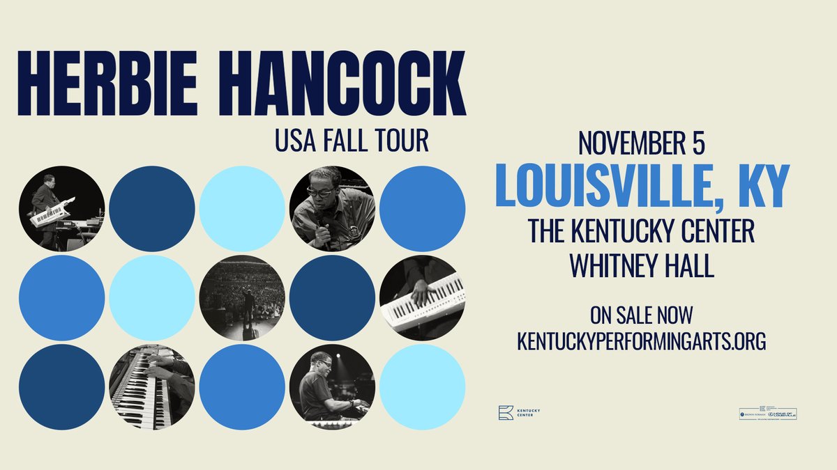 The Kentucky Center (@kyctrarts) on Twitter photo 🎹<a href="/herbiehancock/">Herbie Hancock</a> brings his Quintet to Louisville for a very special evening at <a href="/KyCtrArts/">The Kentucky Center</a> on November 5. Tickets are on sale now: bit.ly/KPAHerbieHanco…. 🎹<a href="/herbiehancock/">Herbie Hancock</a> brings his Quintet to Louisville for a very special evening at <a href="/KyCtrArts/">The Kentucky Center</a> on November 5. Tickets are on sale now: bit.ly/KPAHerbieHanco….