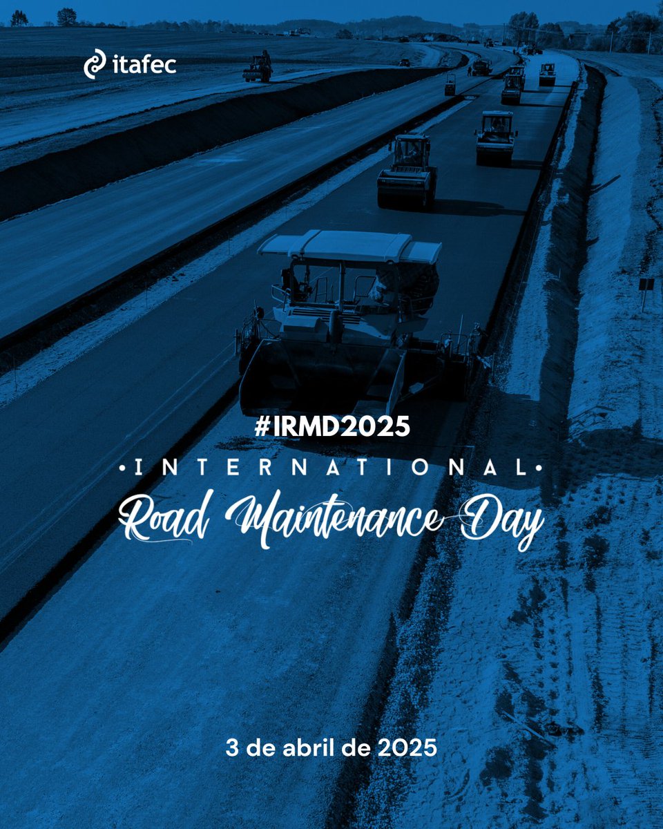 🚧 ¡Hoy celebramos el <a href="/IRMD2025/">International Road Maintenance Day (IRMD)</a>! 🚧

El mantenimiento vial es clave para la seguridad, la movilidad y la reducción de emisiones. ¡Carreteras bien conservadas son sinónimo de desarrollo sostenible! 🌍🛣️

Únete a la conversación con #IRMD2025 #RoadMaintenanceDay