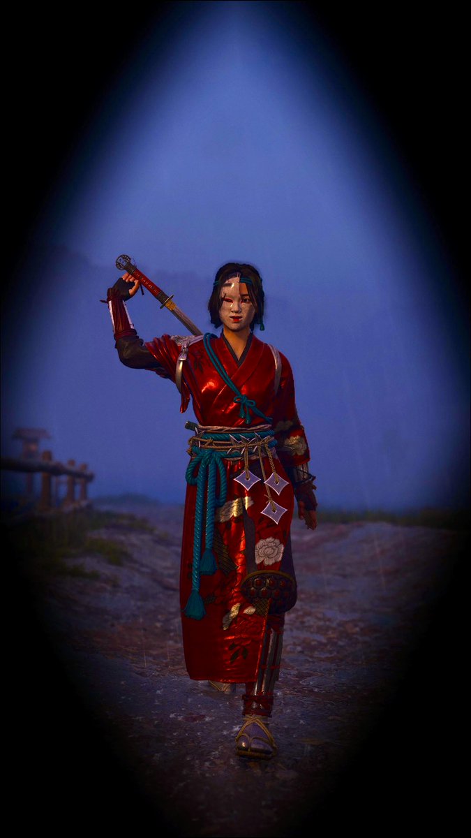 𝐛𝐞𝐰𝐚𝐫𝐞 𝐭𝐡𝐞 𝐰𝗼𝗺𝐚𝐧 𝐢𝐧 𝐫𝐞𝐝 🧧

#AssassinsCreedShadows 
#VirtualPhotography 
#PS5Share 
#PSshare