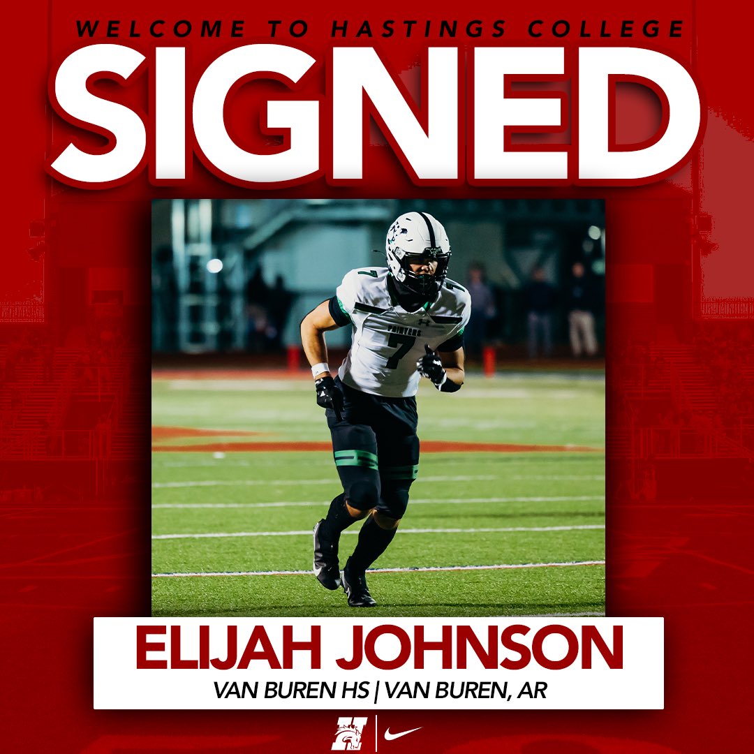 ❗️SIGNED❗️
📍Arkansas➡️📍Nebraska 
Welcome to Hastings College Elijah! It’s A Great Day To Be A Bronco!
#GDTBAB