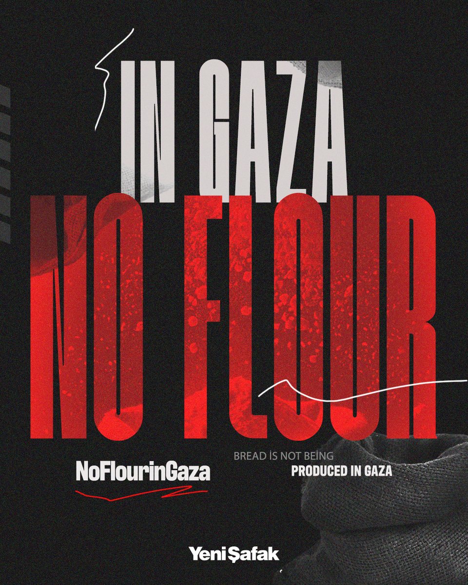 İsrail'in 2 Mart'tan bu yana sınır kapılarını insani yardım girişine tamamen kapattığı Gazze'de, BM Dünya Gıda Programı tarafından desteklenen fırınlar un ve mazot stoklarının tükenmesi nedeniyle faaliyetlerini durdurdu.

#NoFlourinGaza